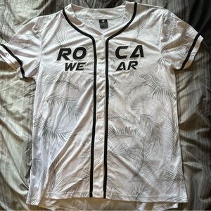 Rocawear Men's White Graphic Shirt